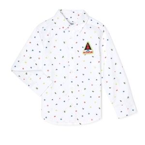 Boys long sleeve button up shirt